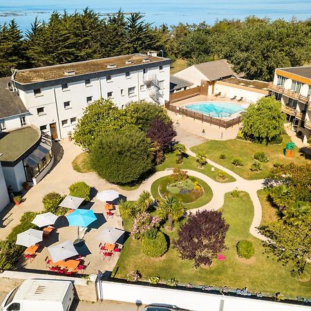 Hotel De La Pointe De Mousterlin Fouesnant Bagian luar foto