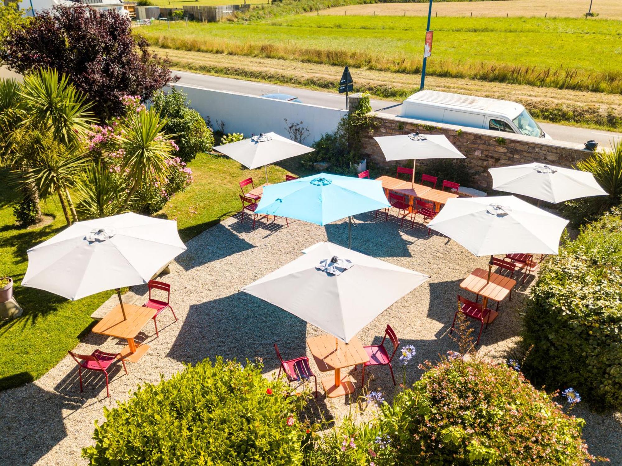 Hotel De La Pointe De Mousterlin Fouesnant Bagian luar foto